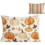 Flanelový povlak na polštář Pumpkins &…