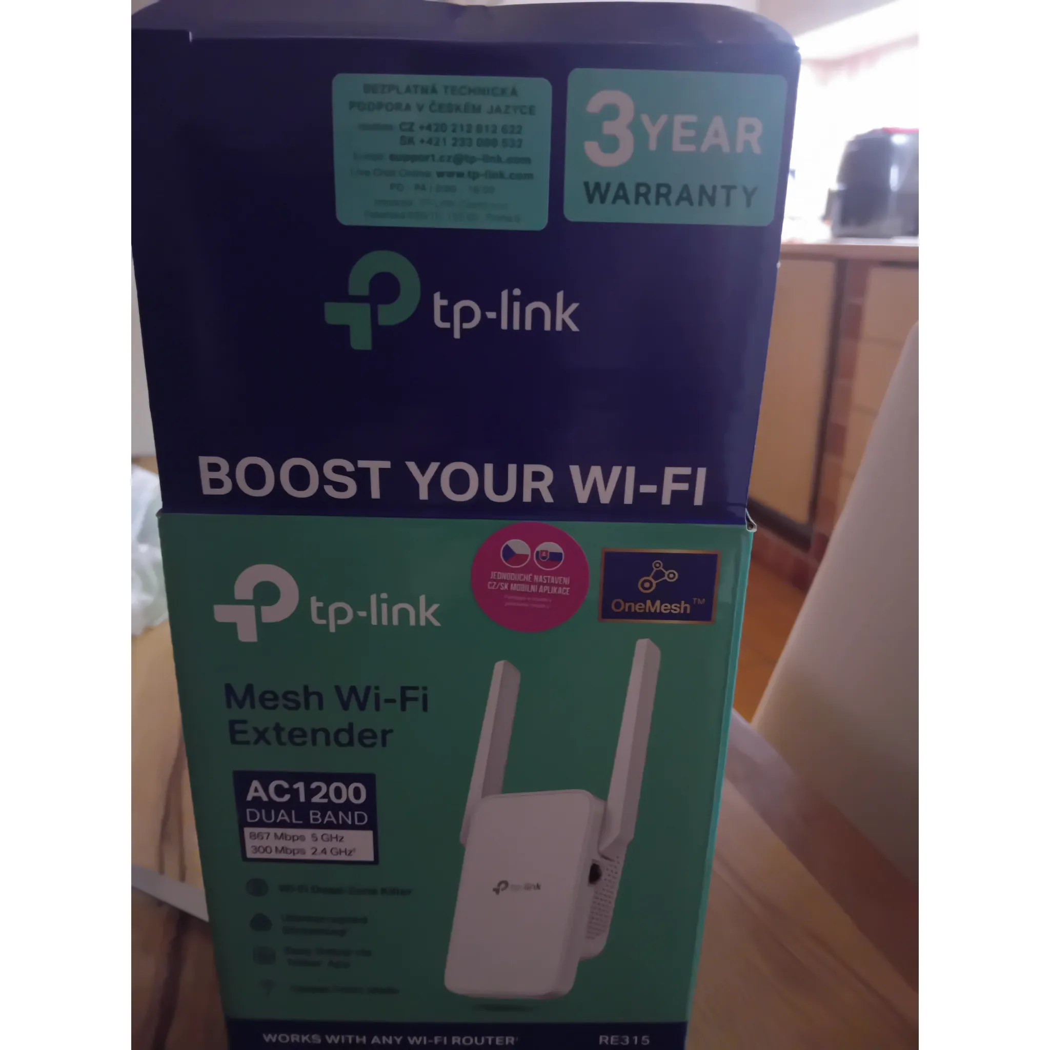 Fotografie 3 - WiFi extender TP-Link RE315