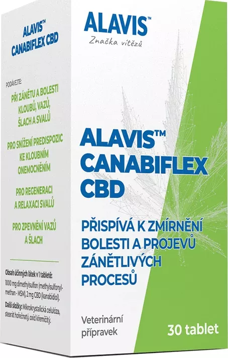Alavis Canabiflex CBD 30 tbl