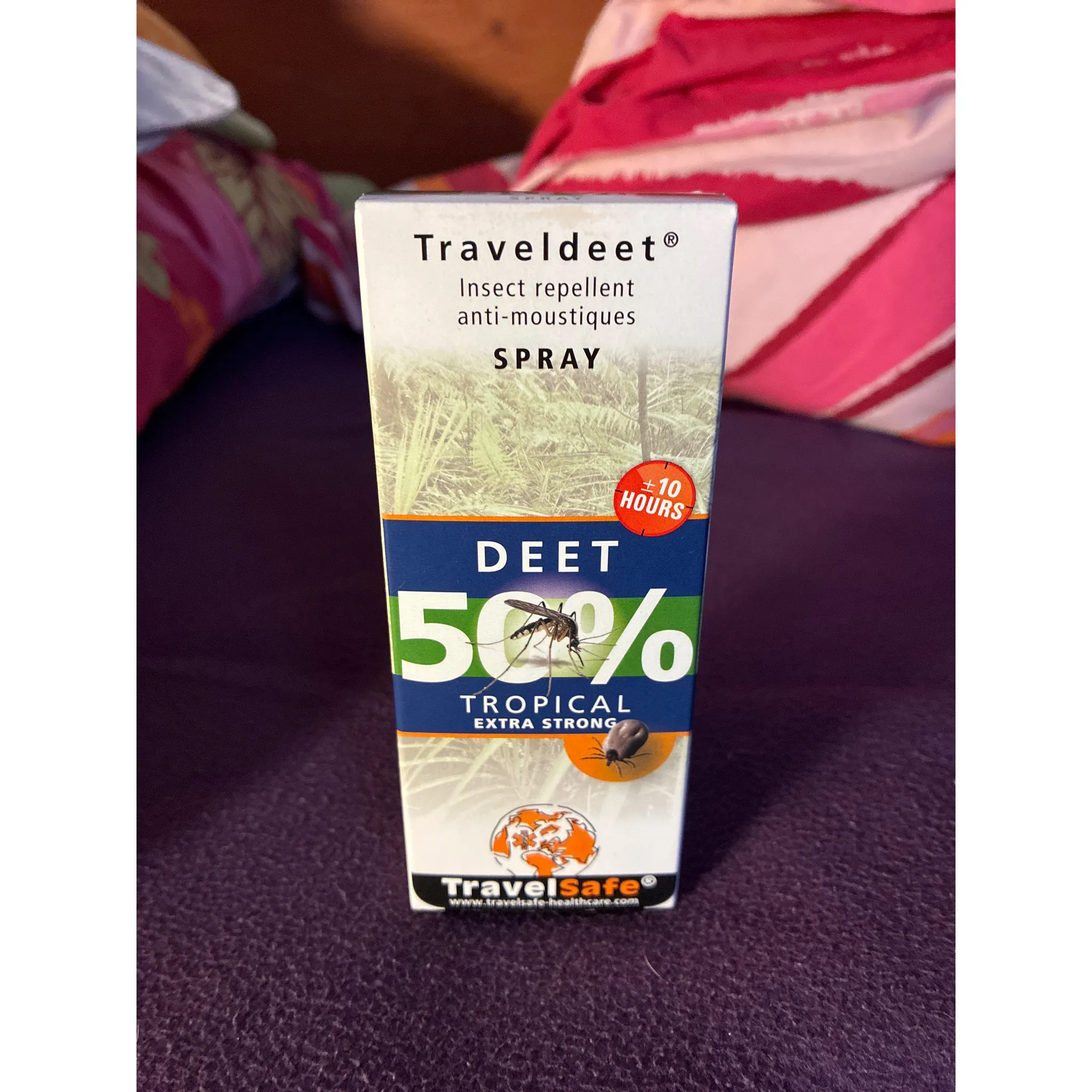 Fotografie 2 - Repelent Acron Travelsafe Traveldeet 50% Spray 60 ml