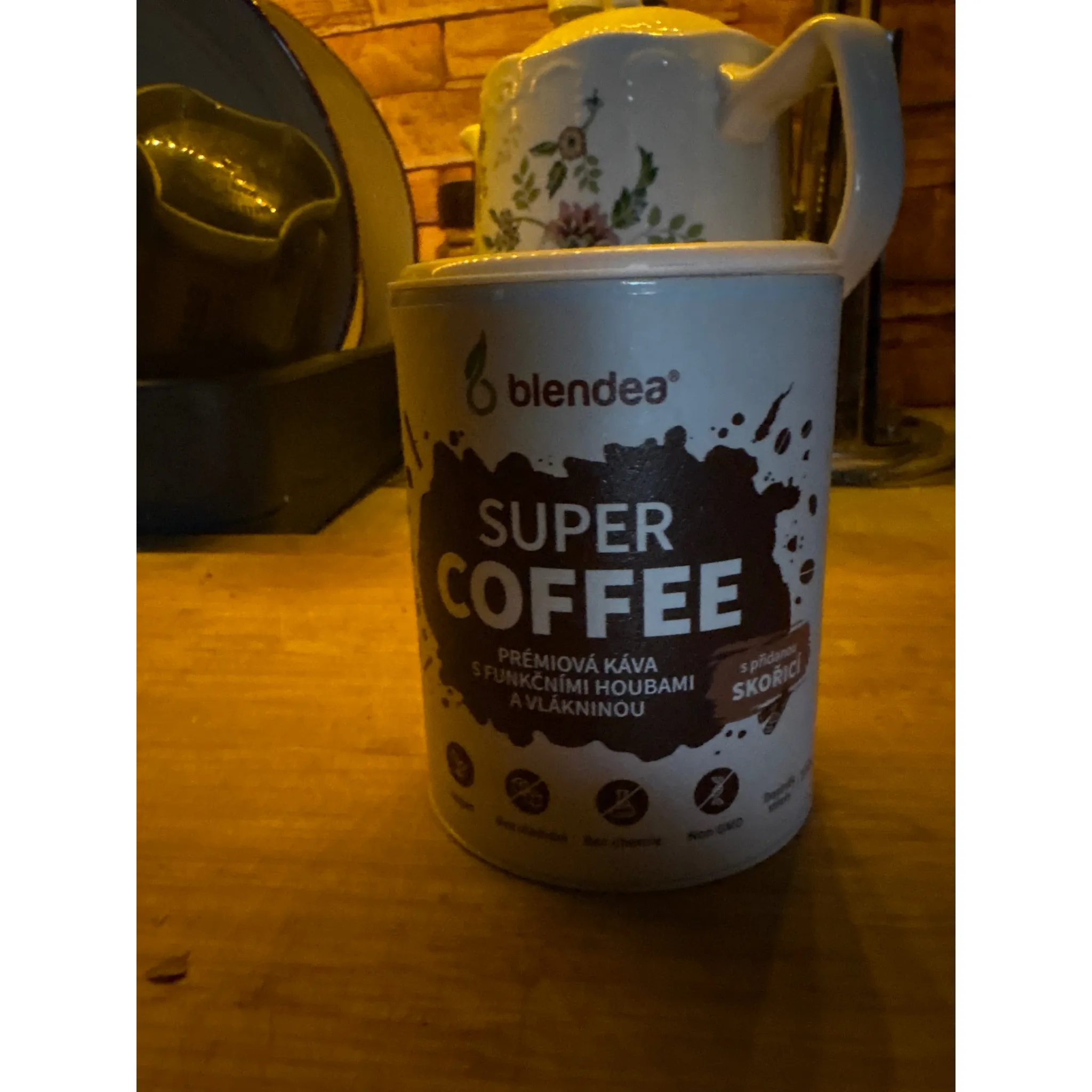 Fotografie 12 - Káva Blendea Supercoffee s příchutí skořice 100 g