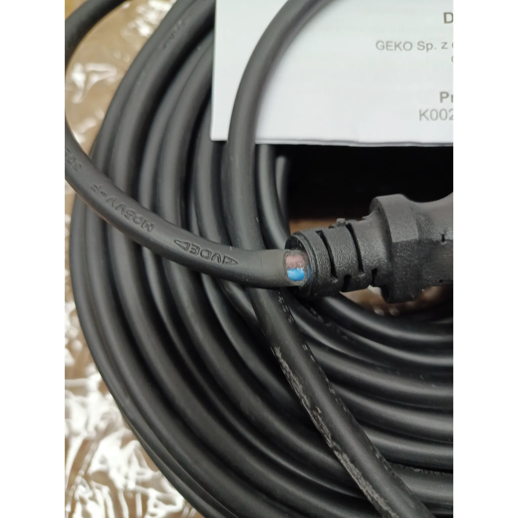 Fotografie 8 - Prodlužovací kabel Geko K00224 50 m