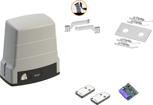 ROGER H30/640 - Pohon ROGER pro posuvnou bránu do 600kg (Pohon pro posuvnou bránu do 600kg)