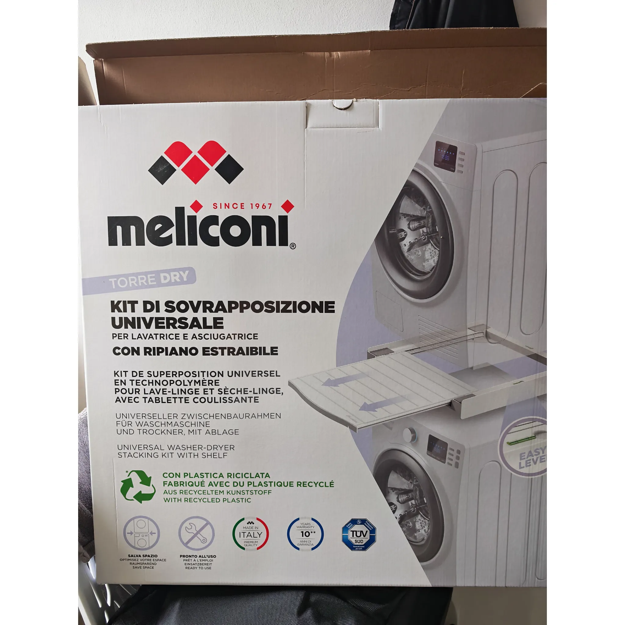 Fotografie 2 -  Meliconi 656133 mezikus mezi pračku a sušičku