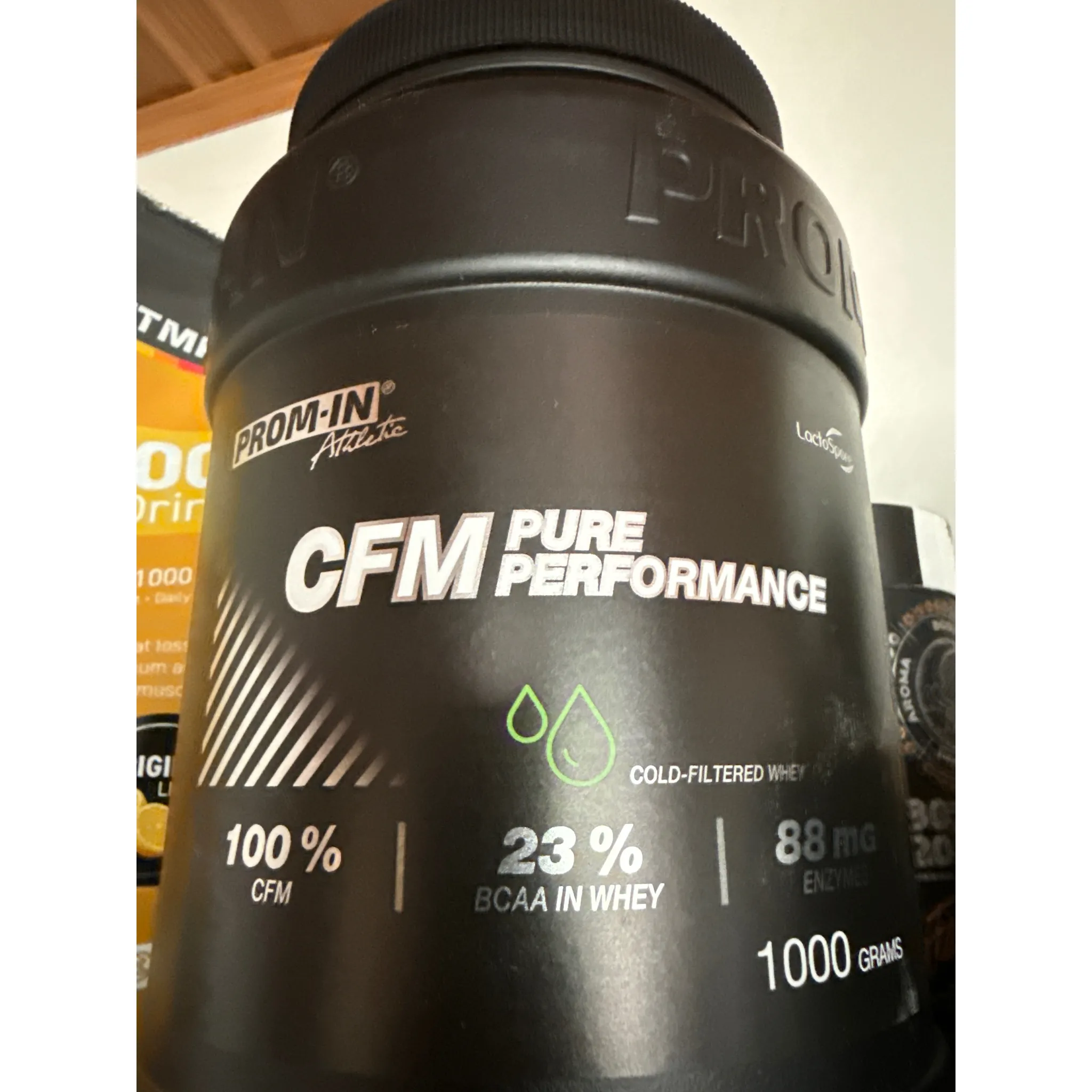Fotografie 2 - Protein Prom-IN CFM Pure Performance 1000 g jahoda