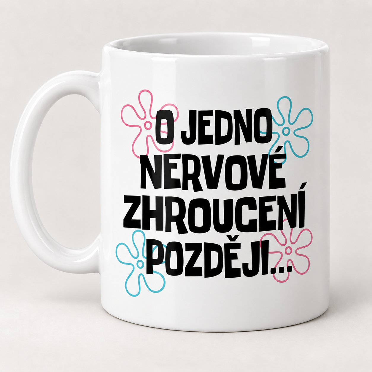 Tlapková manufaktura Hrnek Nervové zhroucení Pravá