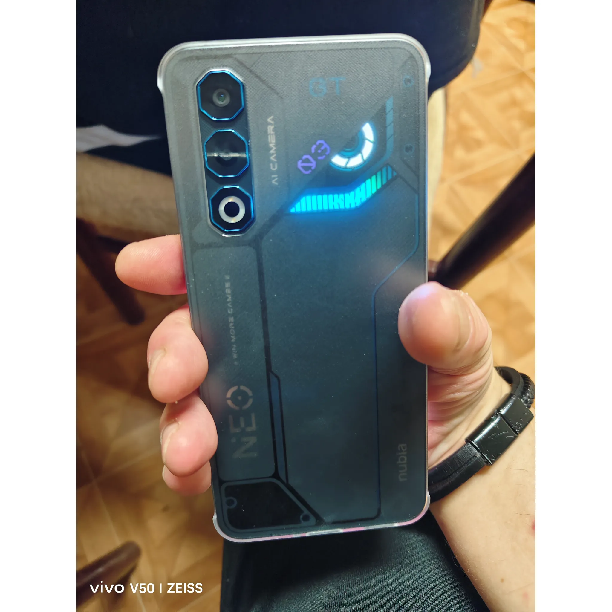 Fotografie 5 - Mobilní telefon Nubia Neo 3 GT 5G 12/256 GB šedý