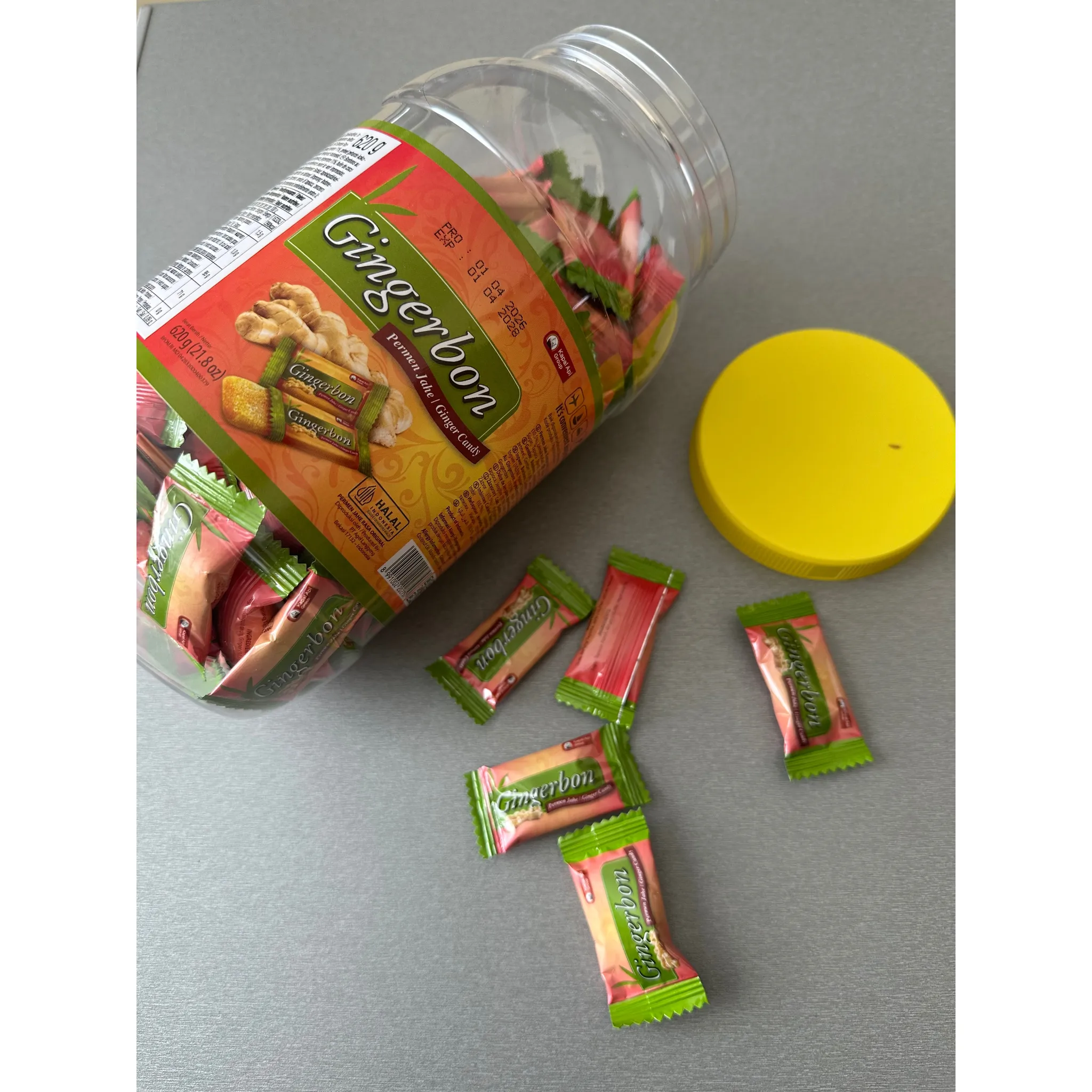Fotografie 2 - Bonbon Agel Gingerbon 620 g