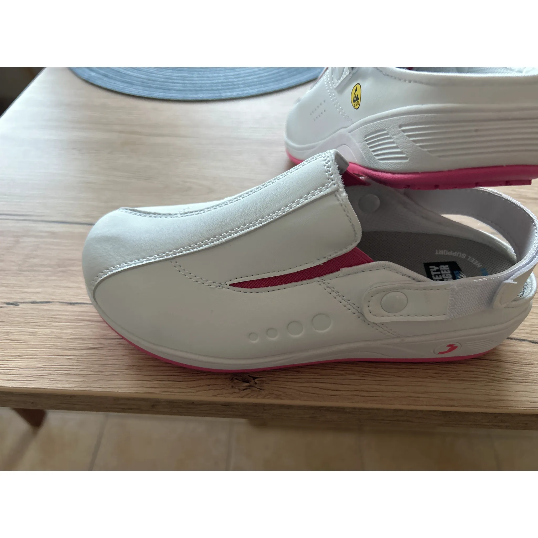 Fotografie 3 - Pracovní obuv Safety Jogger Oxypas Carinne fuchsiová 37