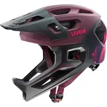 UVEX React JR Fullface Cranberry Matt…