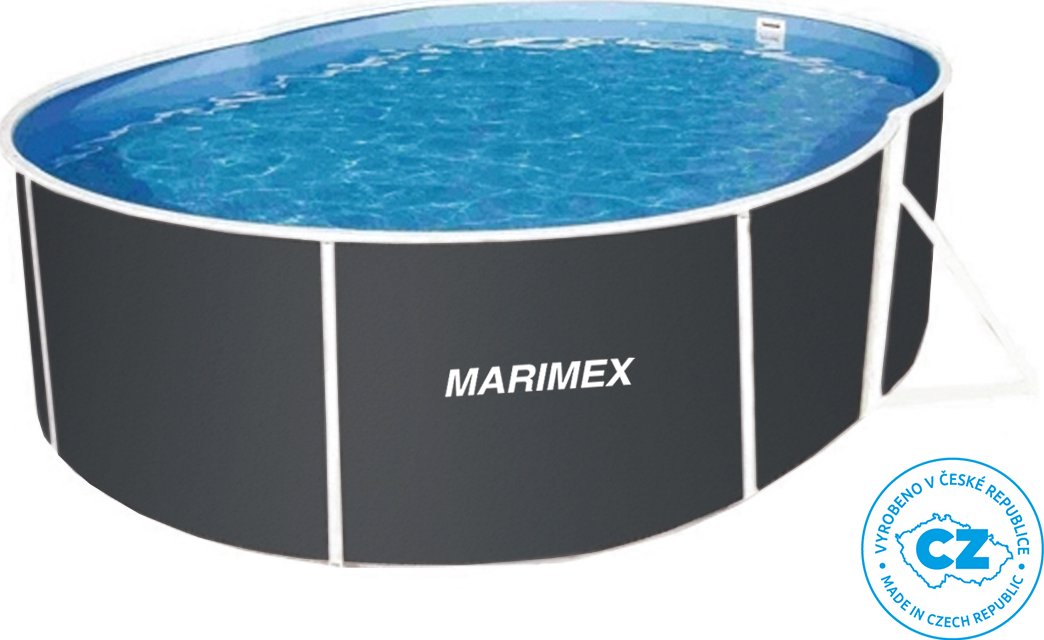Marimex | Bazén Marimex Orlando Premium DL 3,66x5,48 m bez příslušenství - motiv GRAPHIT | 10303045