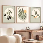ASIR Dekorativní obraz 70 x 50 cm 3 ks…
