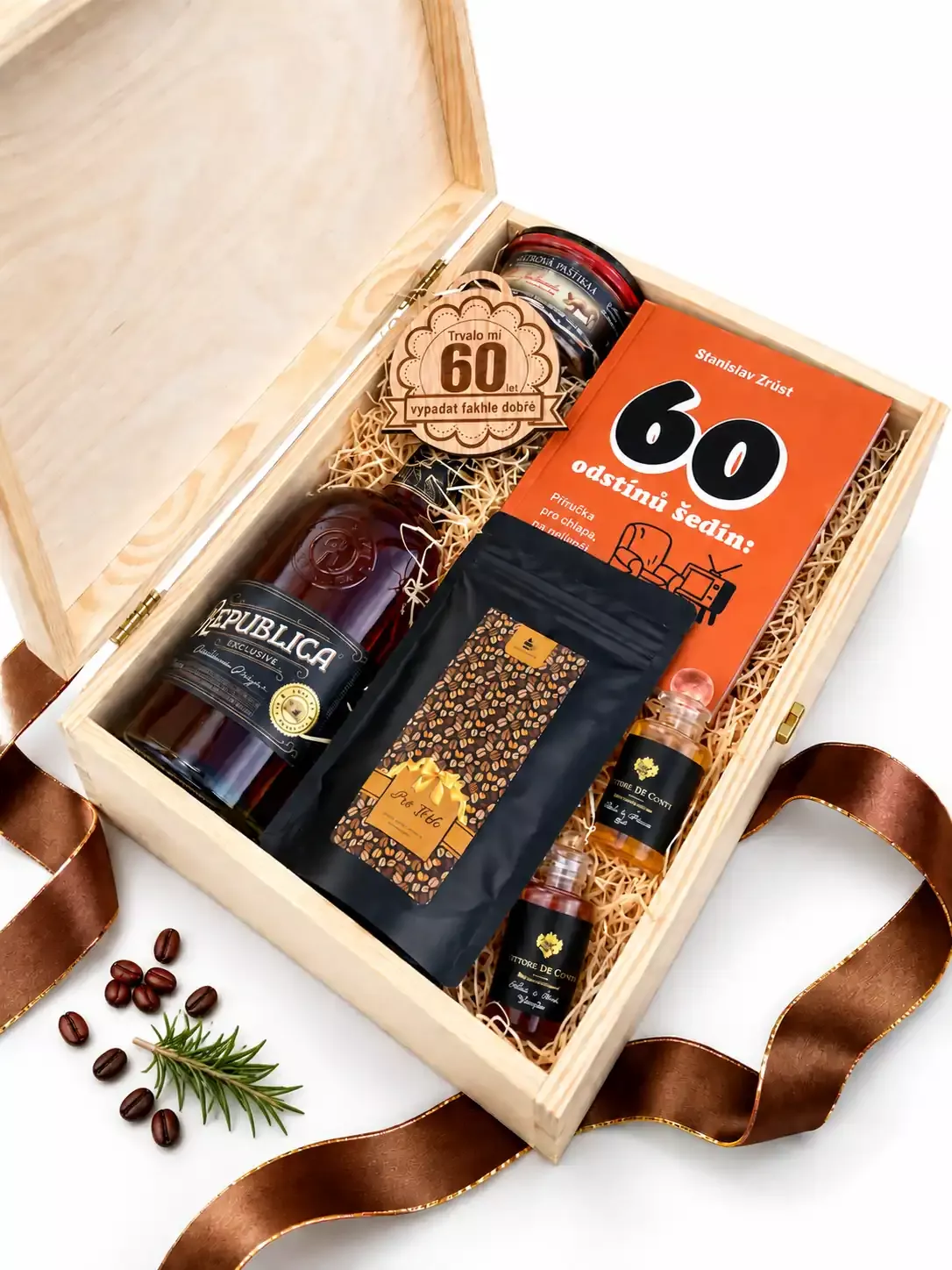 Dárek k 60. narozeninám pro muže: Box Legenda