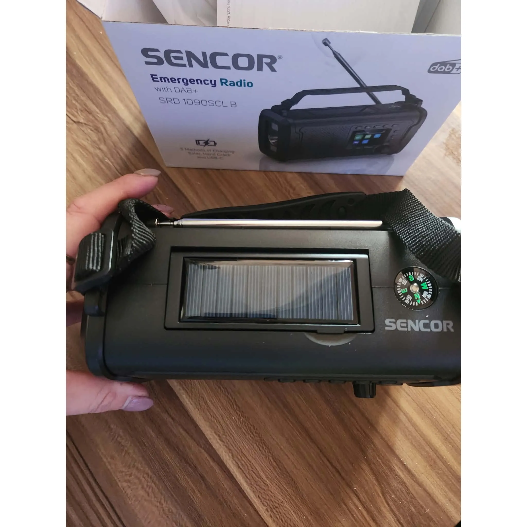 Fotografie 6 - Radiopřijímač Sencor SRD 1090SCLD B
