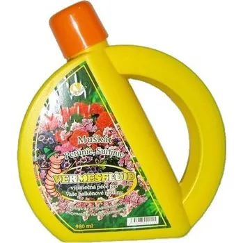 Hnojivo Vermesfluid pro muškáty, petunie a surfinie