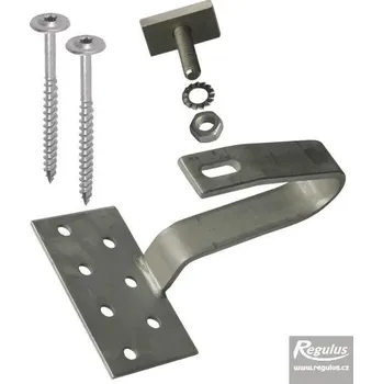 Regulus Hák pro tašky Bramac - nerez, na krokev, včetně vrutů 10159