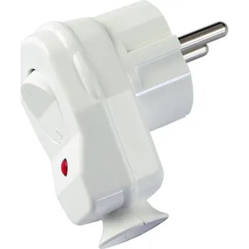 vypínač Regulus VSV-W Vidlice s vypínačem bílá 11841