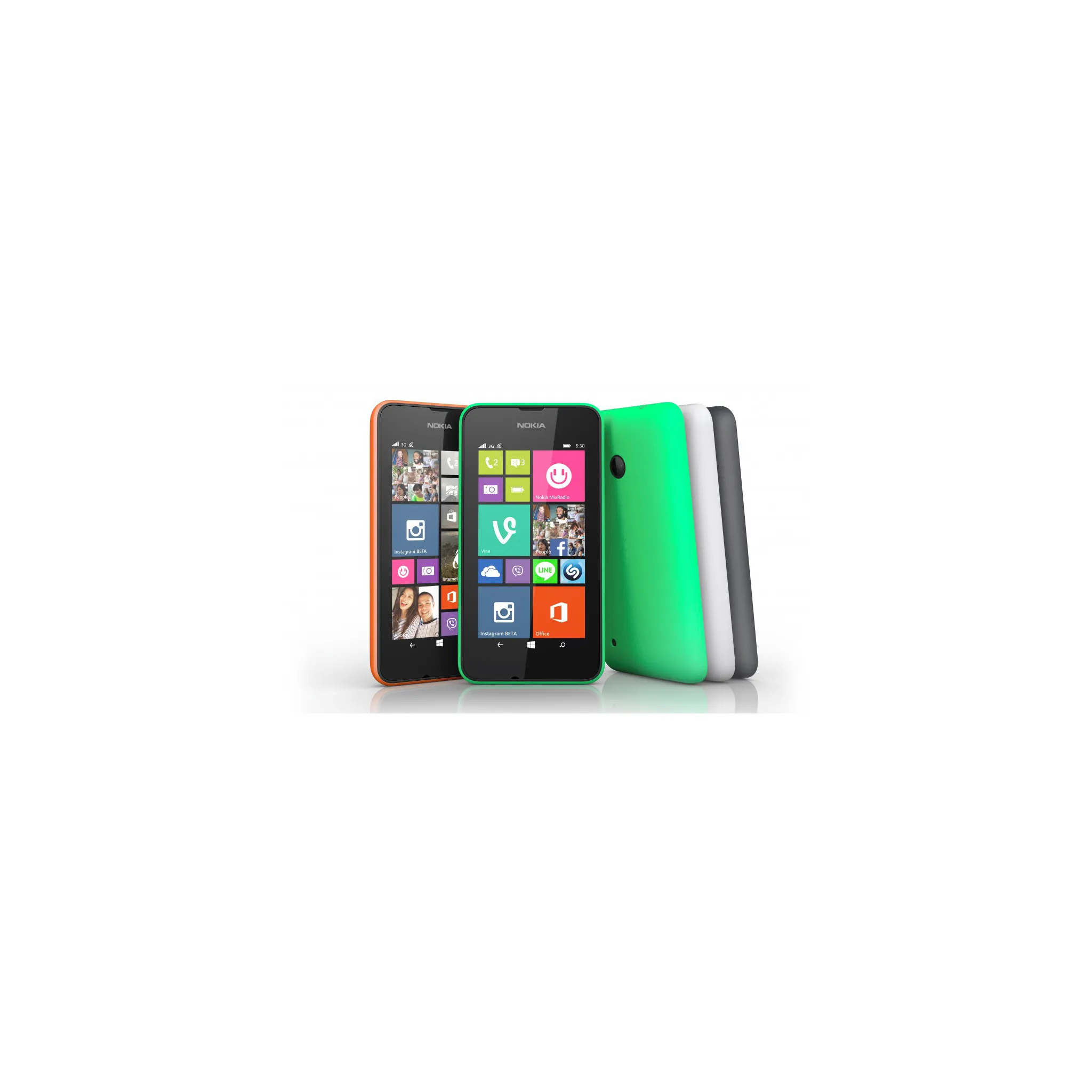 Fotografie 4 - Mobilní telefon Nokia Lumia 530 Single SIM šedý