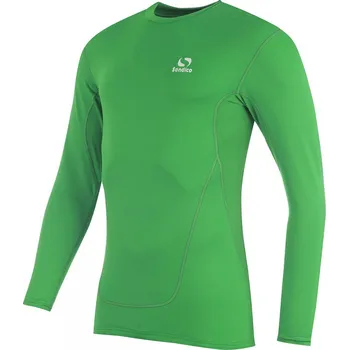 Pánské tričko Sondico Long Sleeved Core Base Layer Junior, zelená