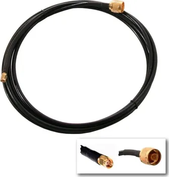 Síťový kabel Maxlink Pigtail 2m 5GHz RF240 RSMA M - RSMA M (dírka)