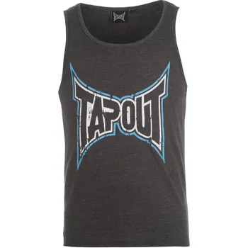 Tapout Muscle Vest Mens Charcoal Marl