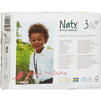 jednorázová plena Eco by Naty Nature Babycare Midi 4-9 kg