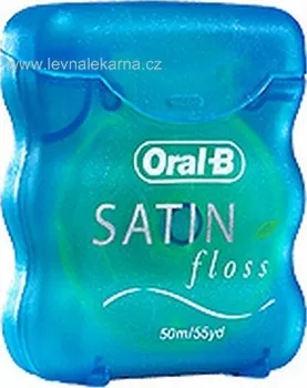 Zubní nit Oral-B dent. nit Satin Floss mentol 25 m