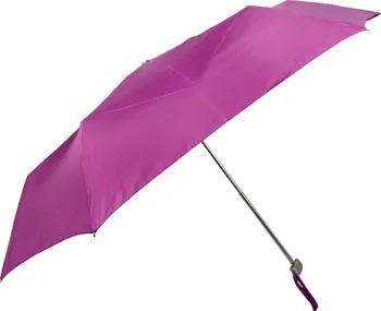 Deštník Doppler Dámský skládací mechanický deštník Uni Colours fialový 72263118-3