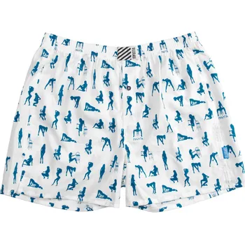 Boxerky Infantia Stripbar white