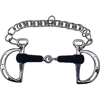 Udidlo pro koně Udidlo FEELING Thiedelman lomené gumové