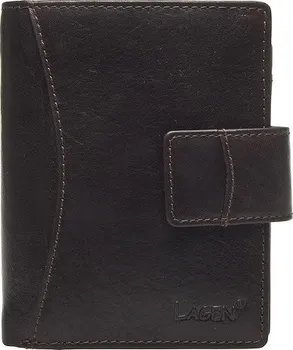 Peněženka Lagen Dámská kožená peněženka 3808/T Dark Brown