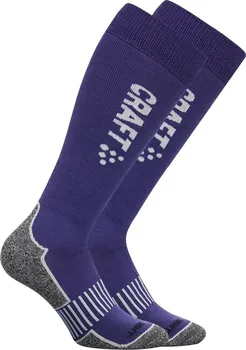Pánské termo ponožky Craft Warm Wool Multi 2-Pack fialové 43-45