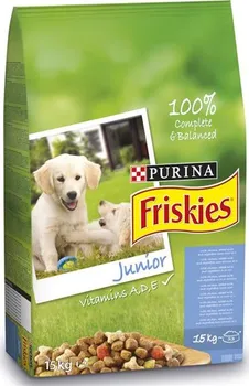 Krmivo pro psa Purina Friskies Dog Junior Chicken/Vegetable with Milk