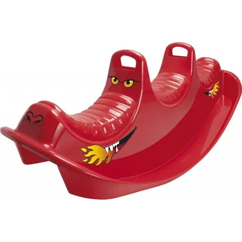 Dětská houpačka Scarlett trojhoupačka dráček červená 