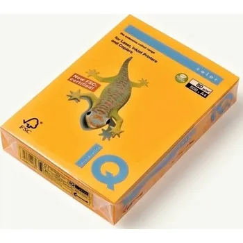 Barevný papír Barevný papír IQ NEOOR fosforově oranžový 80 g