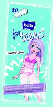 Hygienické vložky Bella For Teens slipové vložky Sensitiv 20 ks