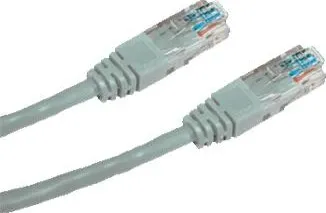 Síťový kabel Intellinet Patch kabel Cat5e UTP 2m šedý