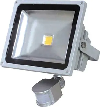 Venkovní osvětlení LED venkovní reflektor, 20W se senzorem PIR