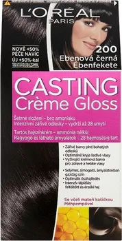 Barva na vlasy Loreal Casting Creme Gloss 48 ml 400 tmavý kaštan barva na vlasy 