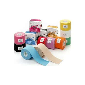 Tejpovací páska Nasara Kinesio Tape 5 cm x 5 m červená