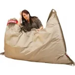Beanbag sedací pytel 179 x 140 cm zlatý