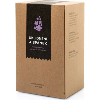 Čaj AROMATICA Bylinný čaj Uklidnění a spánek 20 sáčků x 2g