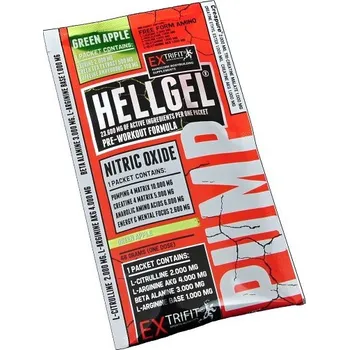 Anabolizér Recenze Extrifit Hell gel 46 g jablko
