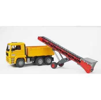 autíčko Bruder Auto MAN sklápěcí vůz + pásový dopravník BR2740