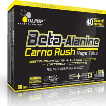 Anabolizér Olimp Beta-Alanin Carno Rush 80 kapslí 