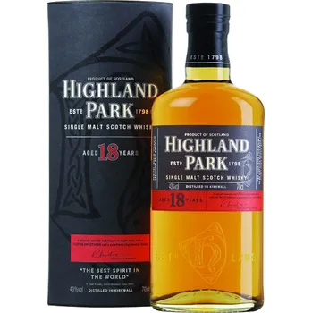 Whisky Highland Park 18 y.o. 43 % 0,7 l dárkový box