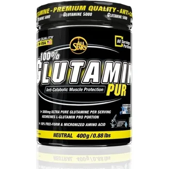 Aminokyselina All Stars 100 % Glutamin Pur 400 g