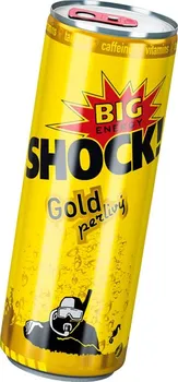 Energetický nápoj SHOCK ENERGY DRINK GOLD PLECH 500ML