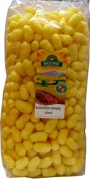 Kukuřičné křupky celozrnné natural 150g Biolinie