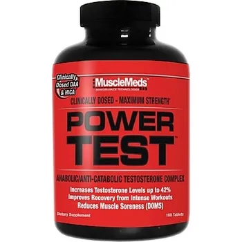 Anabolizér MuscleMeds Power Test 168 kapslí